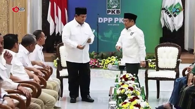 Usai Ditetapkan Presiden Terpilih Prabowo Datangi PKB: Kita Ingin Terus Bekerjasama