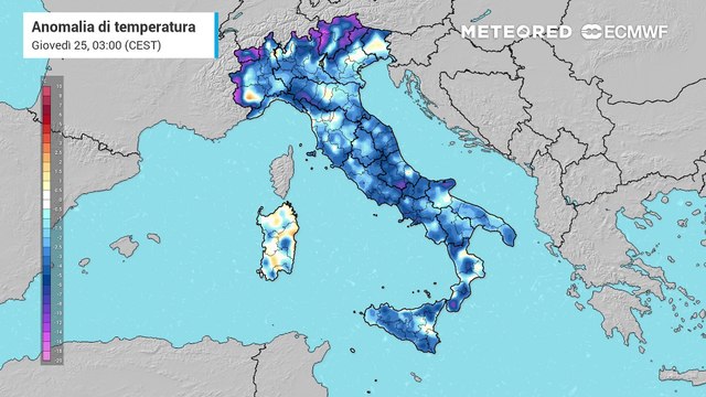 Dal freddo al caldo, temperature in aumento fino sopra la media
