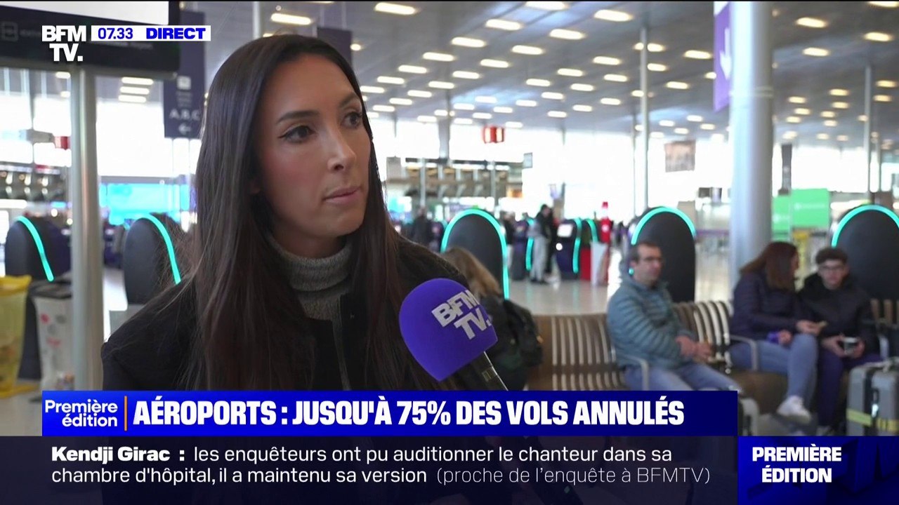 "On va devoir se loger une nuit de plus sur Paris": avec les perturbations des opérations aériennes, les passagers doivent se réorganiser