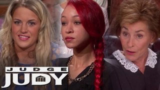 Judge Judy Throws Man’s New Girlfriend Out of Court!