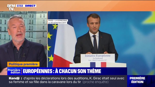 ÉDITO - Discours d'Emmanuel Macron sur l'Europe: L'entourage du président de la République essaie de faire gober à tout le monde que ce n'était pas un discours de campagne, mais de chef d'État