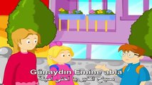 تعلم اللغة التركية من كرتون الاطفال A1_ سلسلة اللغة التركية المحبوبة 1_ الحلقة 1 [ مترجمة ]