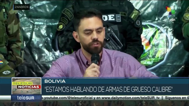 Operativo policial logró incautar armamento militar manufacturado en Estados Unidos