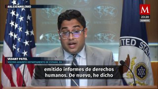 Estados Unidos aclara a AMLO sobre el Informe de Derechos Humanos
