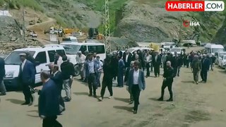 Hakkari'de vatandaşlar çinko ve kurşun madenine karşı eylem başlattı