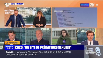 7 MINUTES POUR COMPRENDRE - Coco: "un site de prédateurs sexuels"