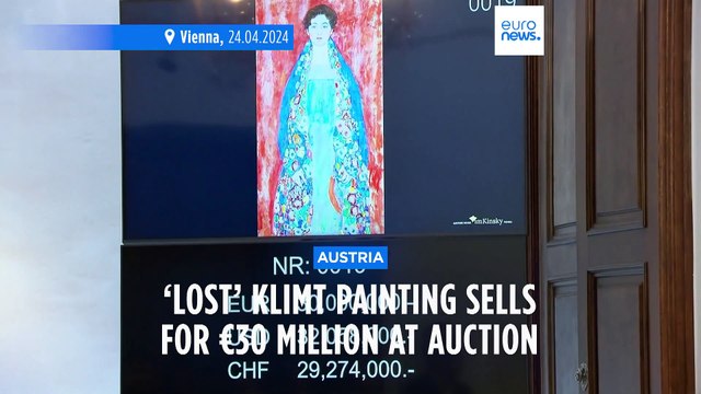 Lost portrait by Gustav Klimt sold for €30 million at auction in Vienna