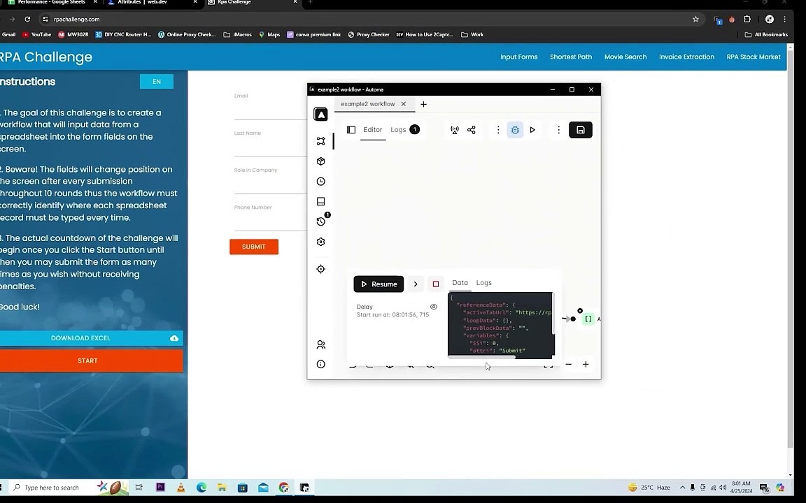 Attributes Values & Form Activities in Automa | Automa