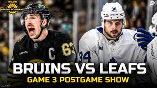 LIVE: Bruins vs Leafs Game 3 Postgame Show