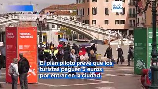 Venecia empieza a multar a los turistas que se saltan la entrada al centro histórico