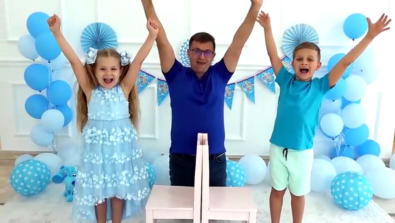 Diana and Roma celebrate Blue's Birthday