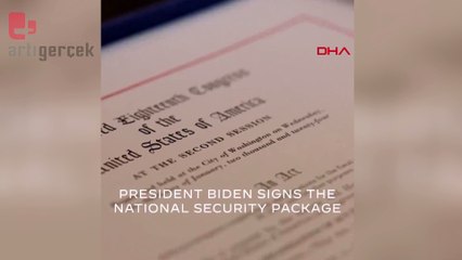 Biden'den, 95 milyar dolarlık imza