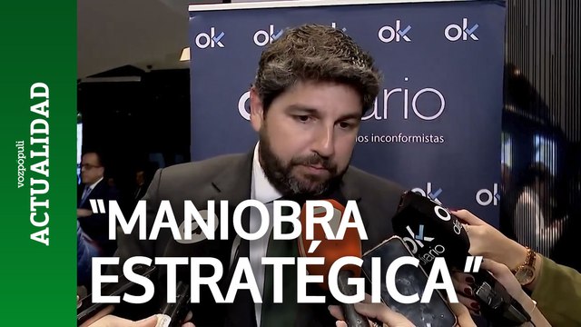 López Miras (PP) ve una maniobra estética en la carta de Sánchez