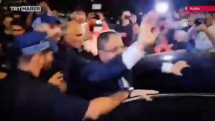 Netanyahu'nun konutu önünde protesto