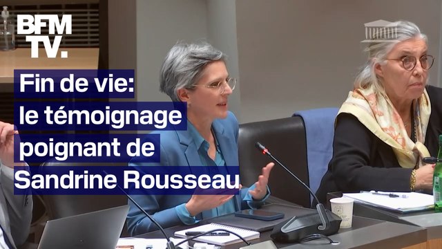 “J’ai aidé ma mère à mourir”: le témoignage poignant de la députée Sandrine Rousseau lors des débats sur la fin de vie