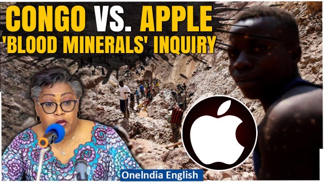 DR Congo Government Sends Notice to Apple Over 'Illegal Mineral Mining' | Oneindia News