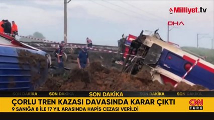 Çorlu'da 25 kişinin öldüğü tren kazası davasında karar çıktı! İşte verilen cezalar...