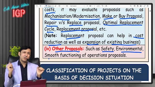 CA Final AFM Capital Budgeting Demo Class By CA Ashish Kalra