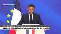 Emmanuel Macron : «L’avenir de la France et de l’Europe sont indissociables»