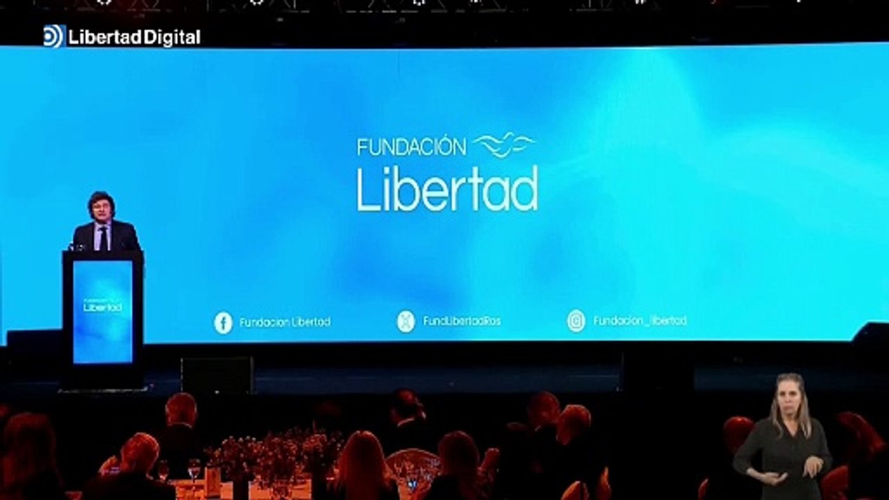 Milei asegura que la economía en Argentina "va a subir como pedo de buzo"