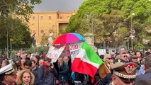 Palermo, al parco Piersanti Mattarella la cerimonia che ha celebrato il settantanovesimo anniversario della Liberazione