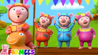 Five Little Piggies + More Learning Videos for Babies by Farmees