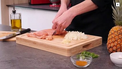 Poulet a` l'ananas facile