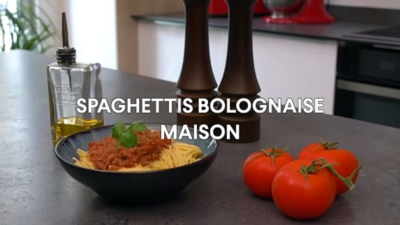Spaghettis bolognaise maison