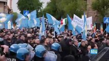 Tensioni a Roma tra Brigata ebraica e studenti pro-Palestina: insulti e petardi