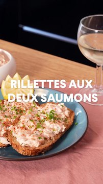 Rillettes aux deux saumons