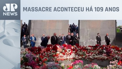 População da Armênia homenageia vítimas de genocídio, que completa 109 anos