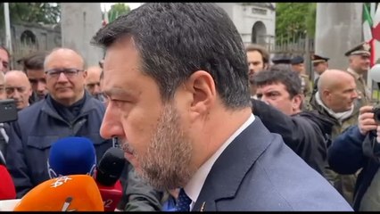 25 aprile, Salvini: governo antifascista? Sì, nessuno ha nostalgia