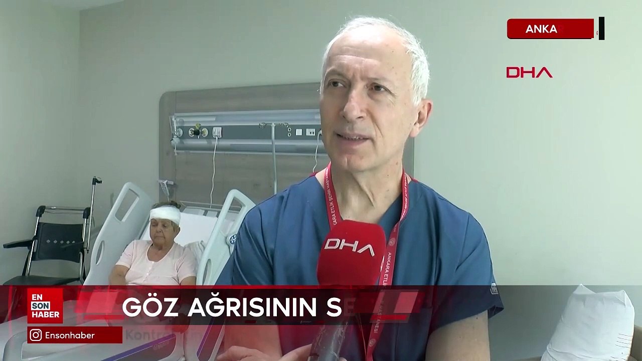 Ankara'da kontrol için gittiği hastanede beyninde tümör olduğunu öğrendi