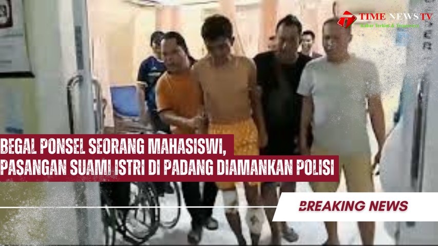 Begal Ponsel seorang Mahasiswi, Pasangan Suami Istri di Padang Diamankan Polisi