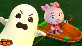 Halloween Row Row Row Your Boat, Spooky Rhymes And Scary Cartoon Videos For Children