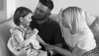 3 y/o girl overwhelmed with gratitude after learning that she's going to be a big sister