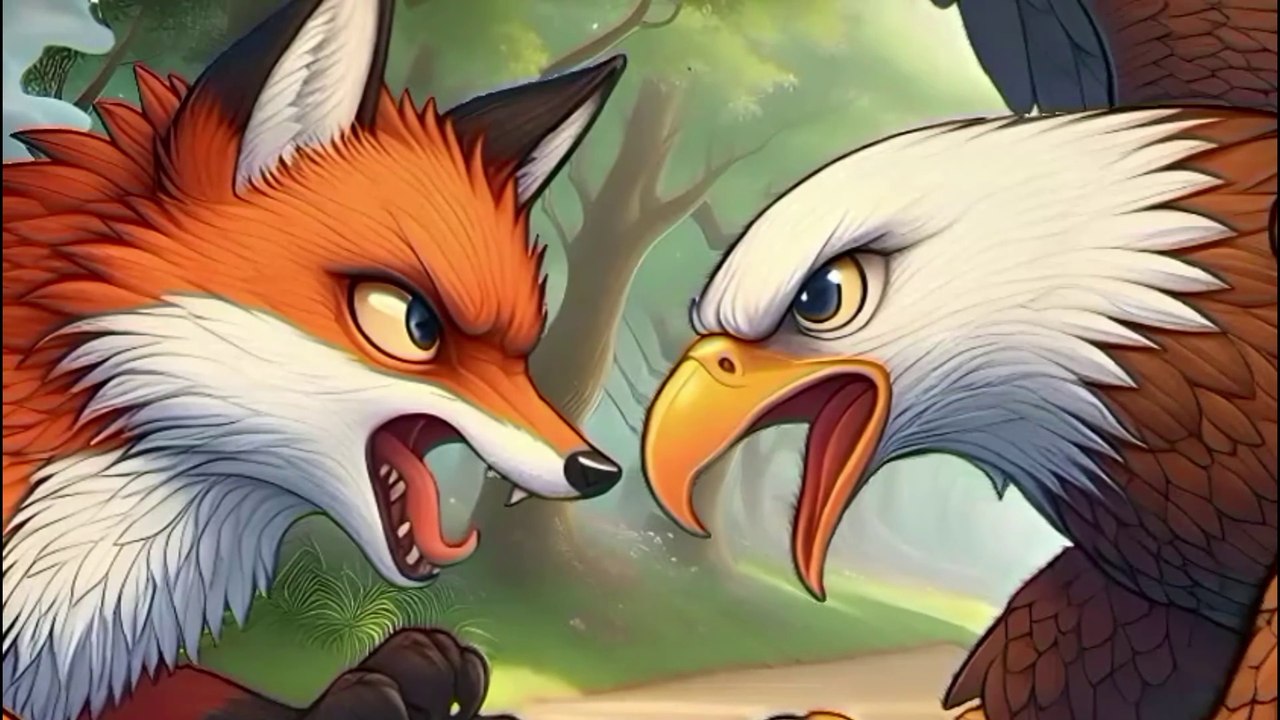 Bedtime Stories For Kids | The fox and the eagle story