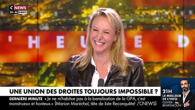 Je suis virée du plateau : Marion Maréchal surprise d'être interrompue en pleine interview par Pascal Praud en raison de l'équité du temps de parole sur CNews
