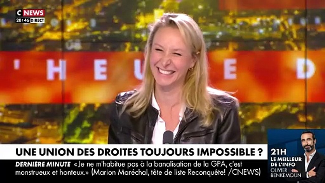 "Je suis virée du plateau" : Marion Maréchal surprise d'être interrompue en pleine interview par Pascal Praud en raison de l'équité du temps de parole sur CNews