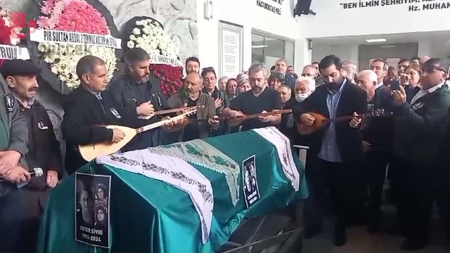 Sivas Katliamı'nda iki kızını kaybetmişti... Yeter Sivri son yolculuğuna uğurlandı | Haber: Mehmet MENEKŞE
