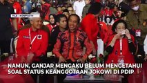 Respons Ganjar soal Jokowi Disebut Tak Lagi Jadi Kader PDIP