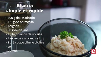 Recette Facile et Rapide de Risotto 🍚