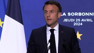 Discours de Macron à la Sorbonne : « Notre Europe, aujourd'hui, peut mourir »