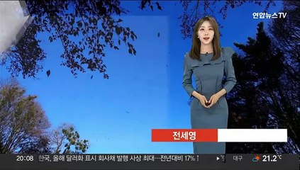 [날씨] 내일 덥다…서쪽 안개, 동쪽 황사 가능성