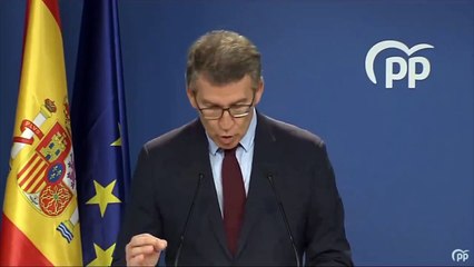 Esta ha sido la respuesta de Feijóo a la carta de la posible dimisión de Sánchez
