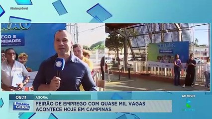 Download Video: Feirão de Emprego em Campinas oferece mais de mil vagas: destaques para supermercados e serviços