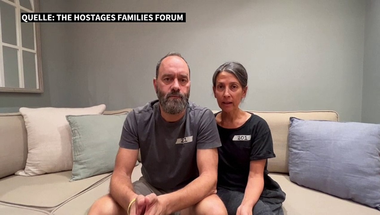 Geisel spricht in Hamas-Video von 'Hölle' - Appell der Eltern
