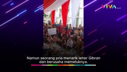Sosok Pria yang Berani 'Piting' Leher Gibran di Muara Baru