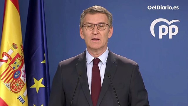 Feijóo, a Pedro Sánchez: “No puede gobernar por adhesión, pretende gobernar por compasión”