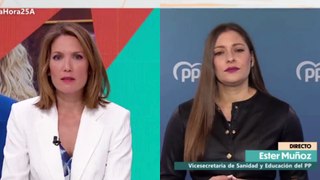 Ester Muñoz (PP) deja por el piso a Silvia Intxaurrondo por su defensa de Pedro Sánchez: “No sé si le han pasado un argumentario”